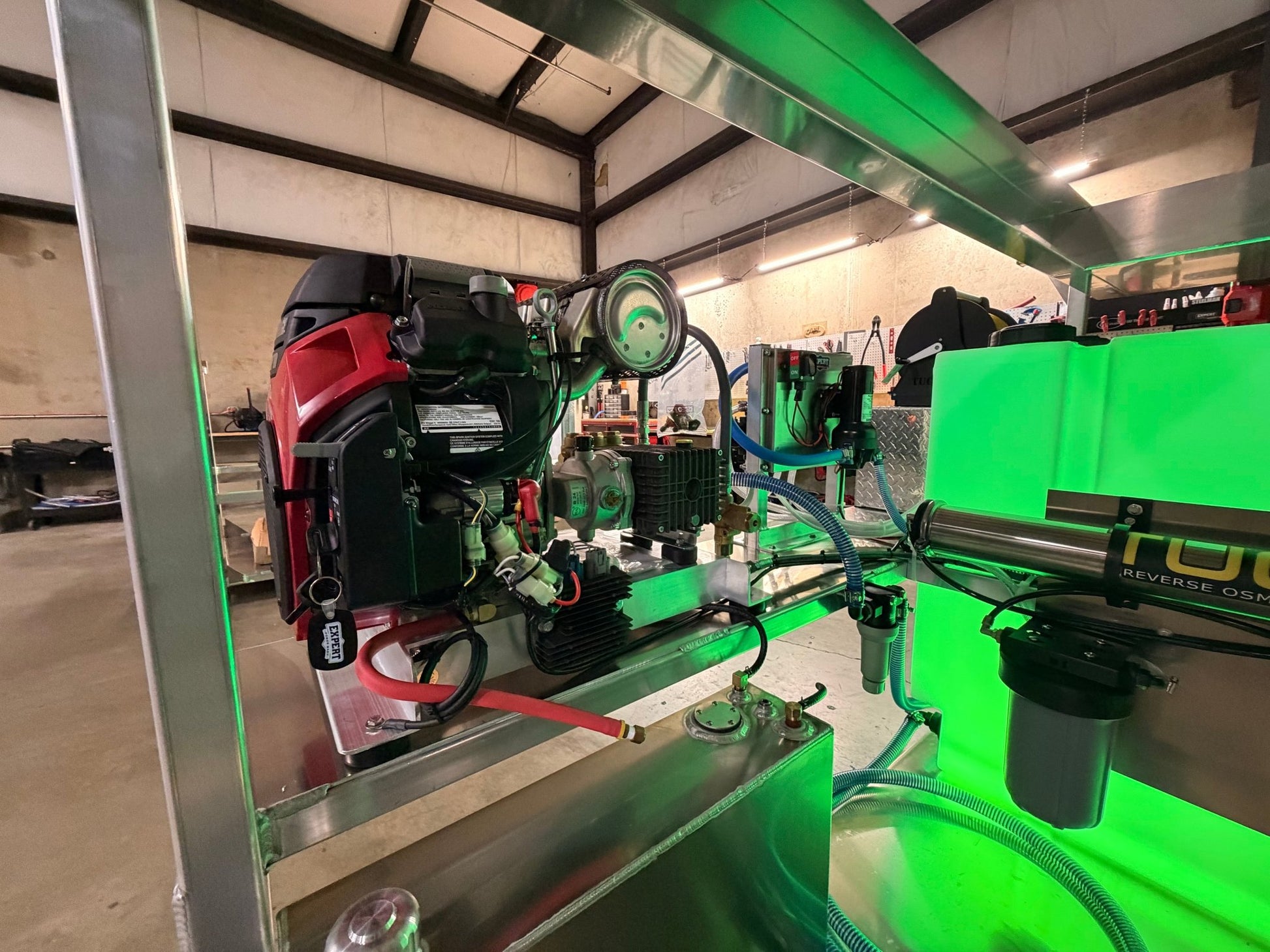 Cameron’s Custom Double Trouble 8ft Pressure Washing Skid - Expert Power Wash