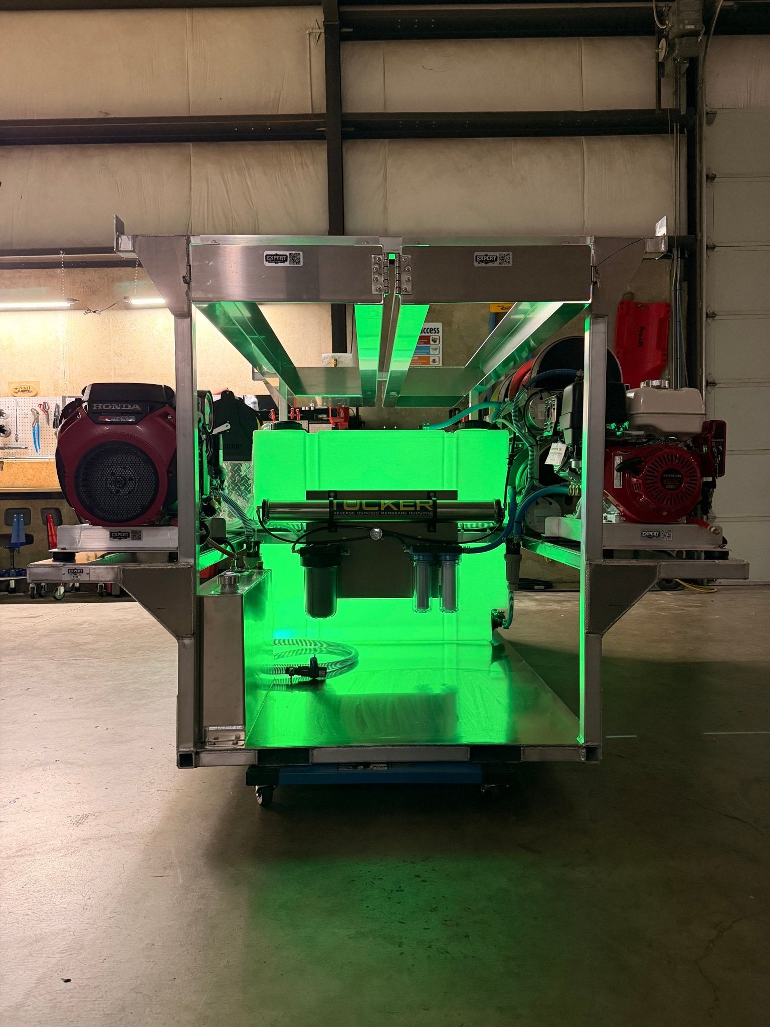 Cameron’s Custom Double Trouble 8ft Pressure Washing Skid - Expert Power Wash