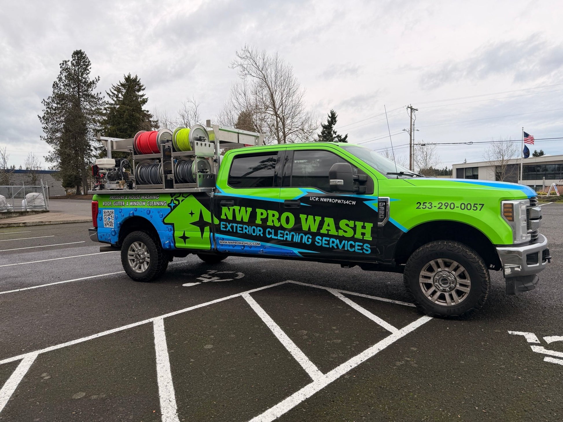 Cameron’s Custom Double Trouble 8ft Pressure Washing Skid - Expert Power Wash