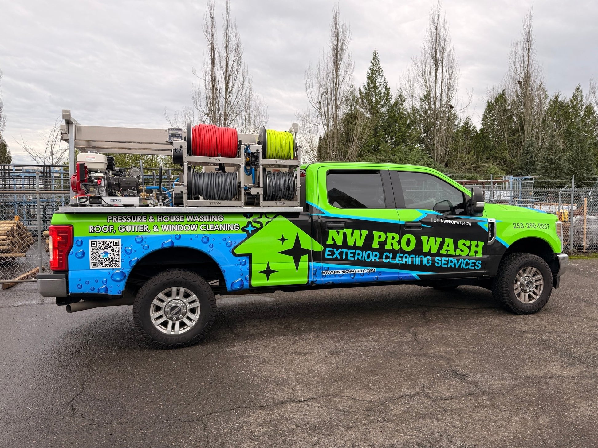 Cameron’s Custom Double Trouble 8ft Pressure Washing Skid - Expert Power Wash