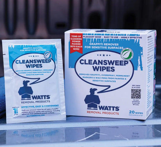 Cleansweep Graffiti Cleaner Wipes - Pressure Washing Skids