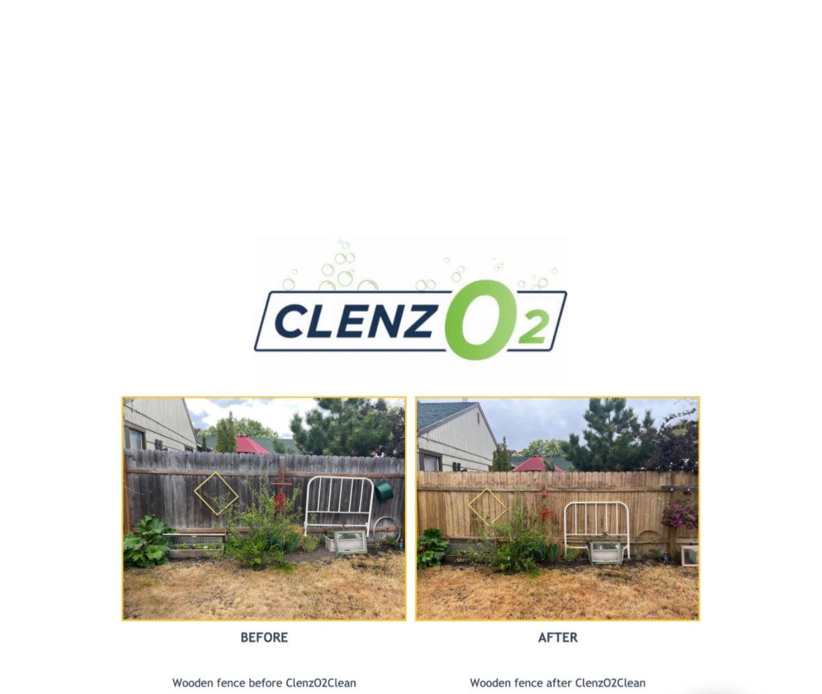 ClenzO2 Wood Cleaner and Bleach Alternative