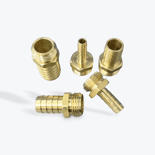 Dixon Brass Standard Shank 3/4" MGHT X Hose Barb - Expert Power Wash
