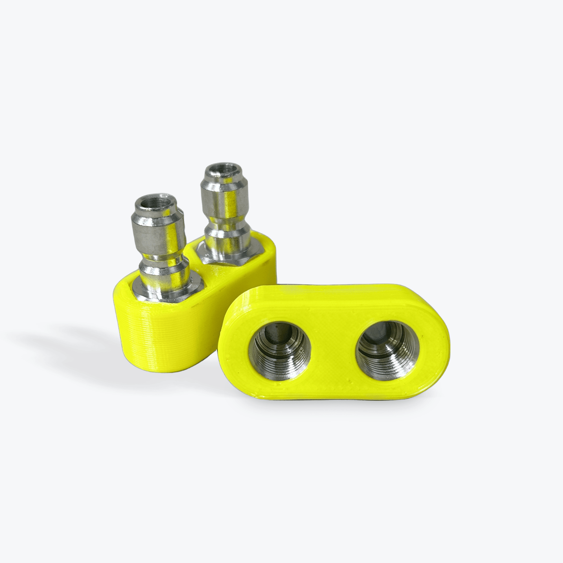 Dual Coupler J - Rod w/ Stainless Steel Plugs - Pressure Washing Skids