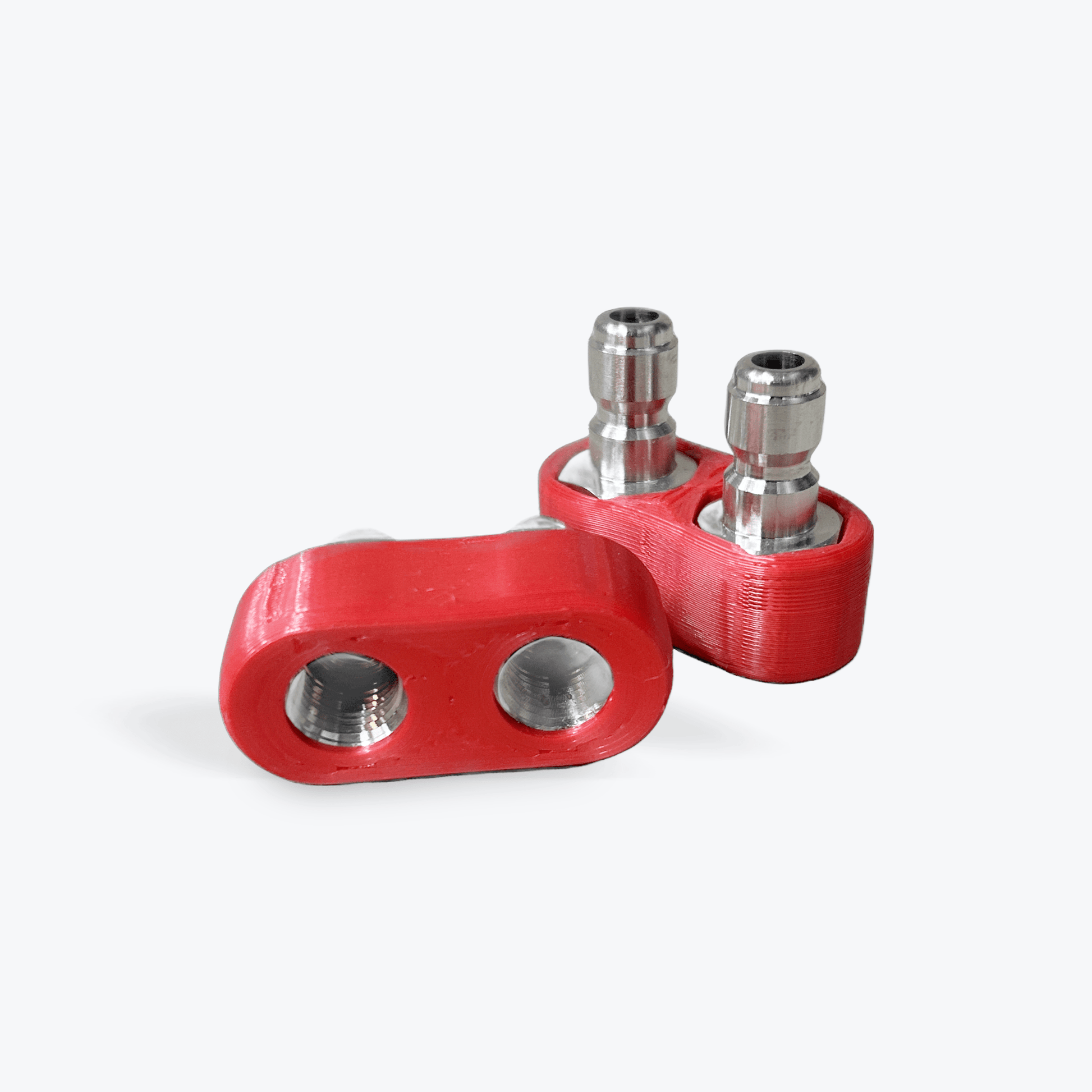Dual Coupler J - Rod w/ Stainless Steel Plugs - Pressure Washing Skids
