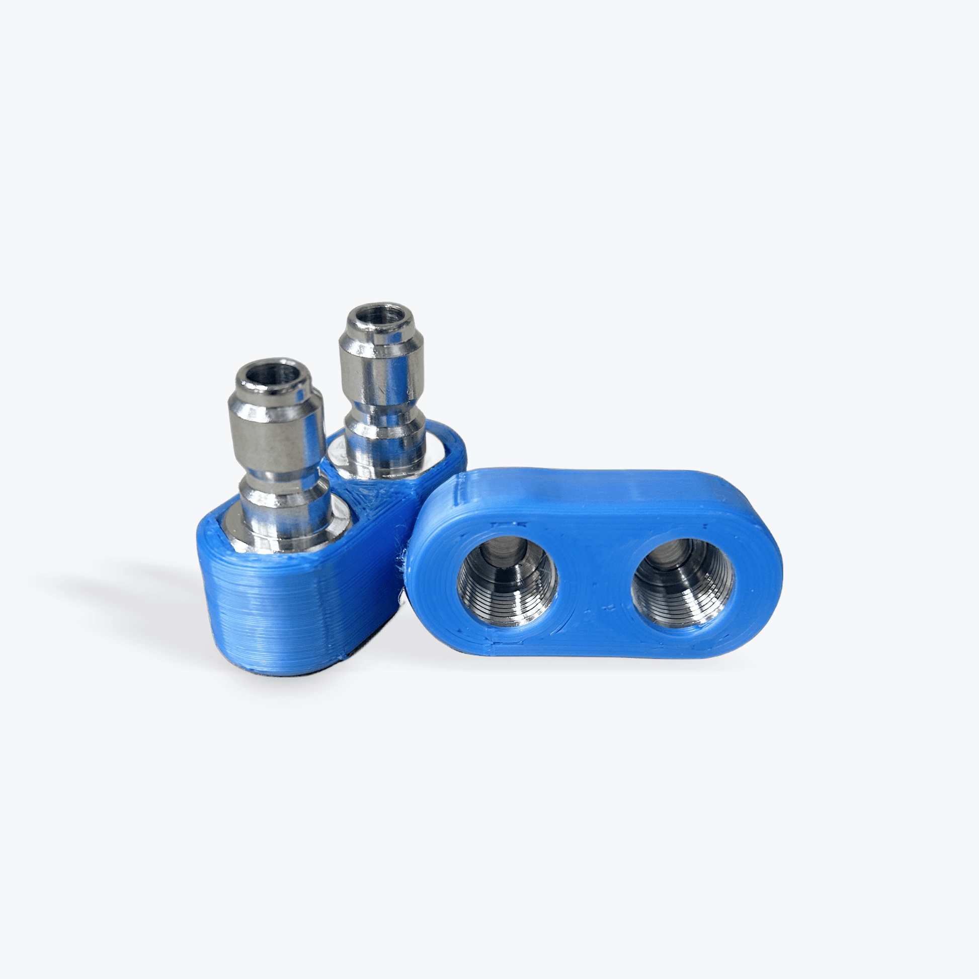 Dual Coupler J - Rod w/ Stainless Steel Plugs - Pressure Washing Skids
