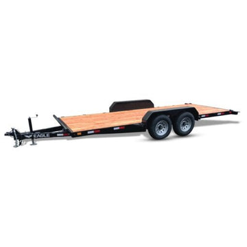 Eagle Car Hauler Tilt Deck Trailer 7x18 - Expert Power Wash