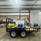 Eagle Series 6x10 Dual Axle Pressure Washing Trailer Setup - Expert Power Wash