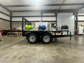 Eagle Series 6x10 Dual Axle Pressure Washing Trailer Setup - Expert Power Wash