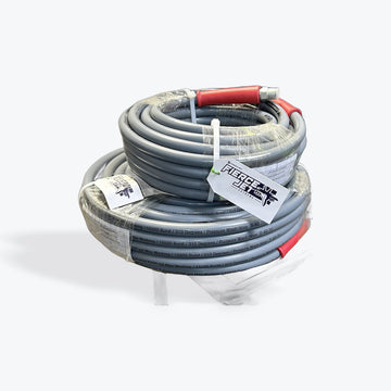 FIERCE JET Pressure Washer Hose, 1/2" ID 2 Wire - Pressure Washing Skids