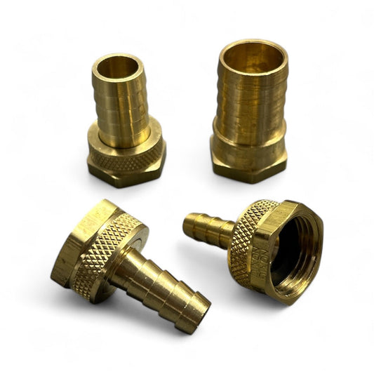 Garden Hose Adapter, Hose Barb X NH Garden Hose Female Swivel - Expert Power Wash