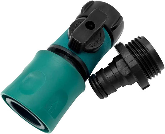 Garden Hose QC w/ Valve - Pressure Washing Skids