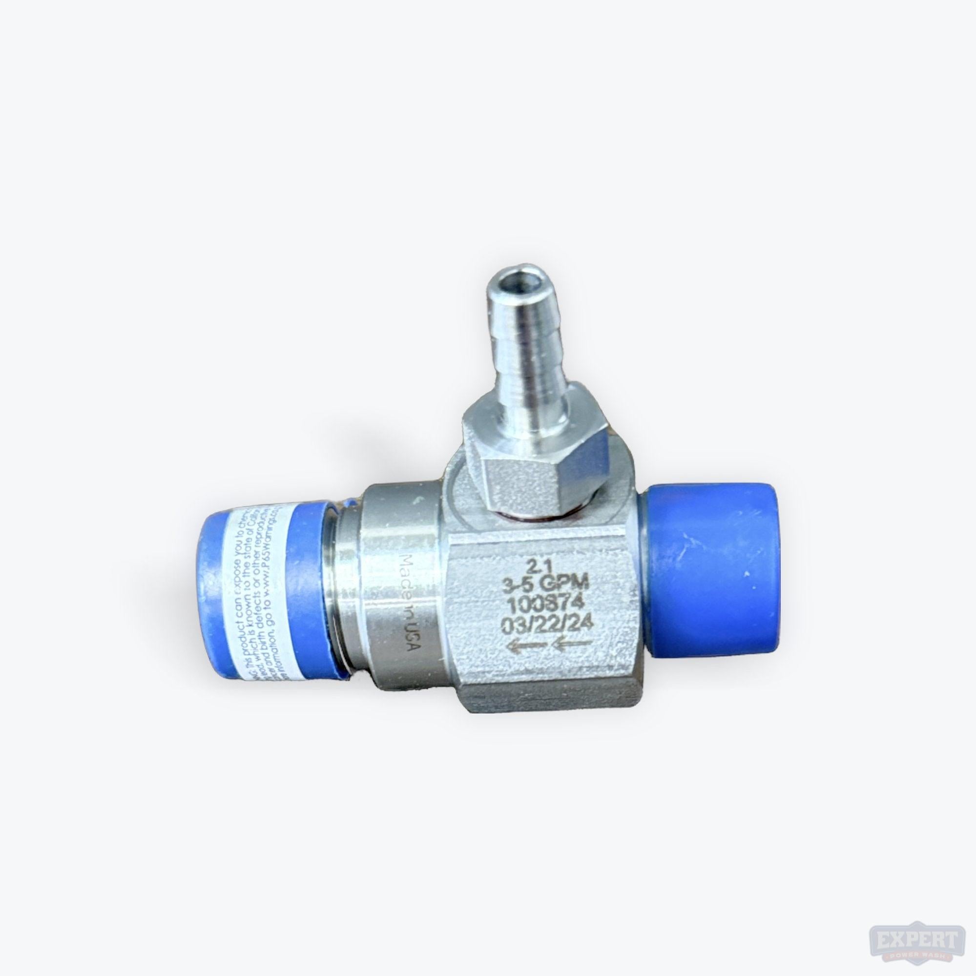 GP Fixed Injector Hi-Draw - Stainless Steel