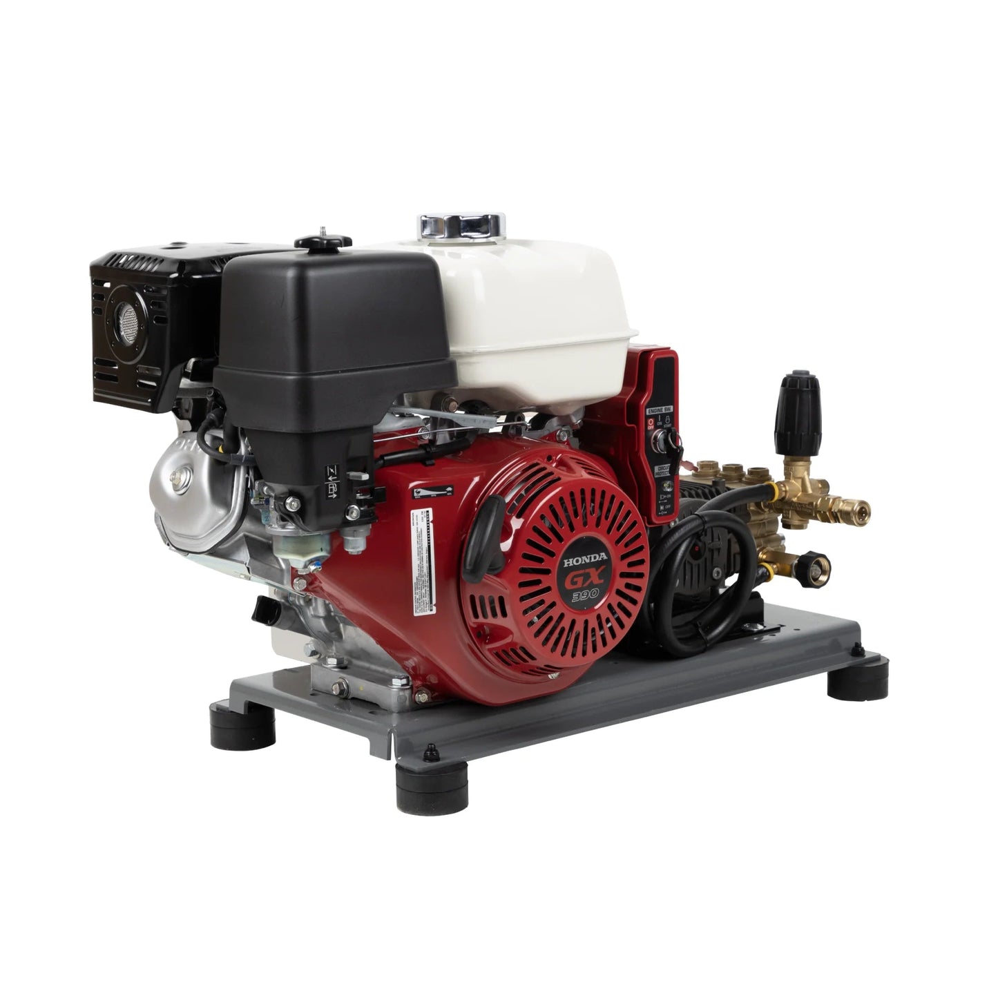 Honda GX390 3,200 PSI 5.2 GPM Cold Water Gas Pressure Washer Electric Start Belt Drive - Expert Power Wash