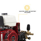 Honda GX390 3,200 PSI 5.2 GPM Cold Water Gas Pressure Washer Electric Start Belt Drive - Expert Power Wash