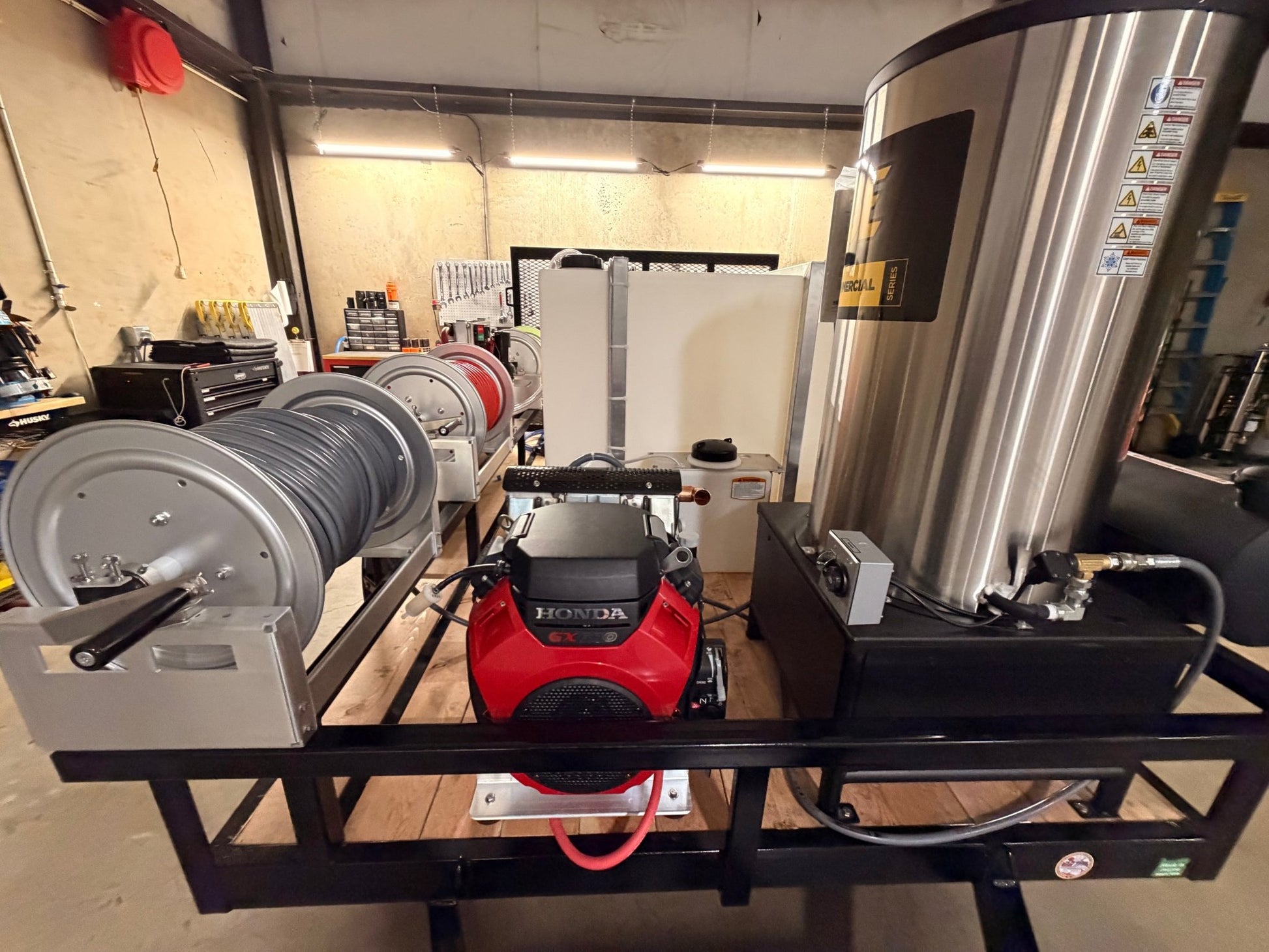 Hot Eagle Pressure Washing Dual Axle Trailer - Expert Power Wash