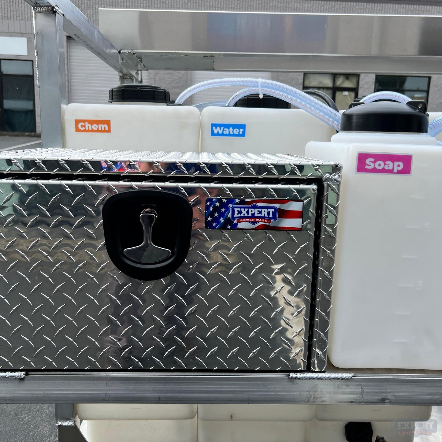 Pressure Washing and Soft Wash Truck Skid Setup- The Workhorse