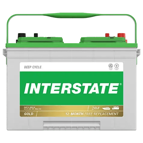 Interstate Gold Deep Cycle Battery 24M - 27M - Expert Power Wash