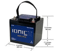 Ionic 12V 60Ah Lithium Battery - Expert Power Wash