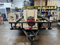 Keith’s Dual Axle 6.5 X 12 ft Pressure Washing Soft Wash Trailer Setup - Pressure Washing Skids