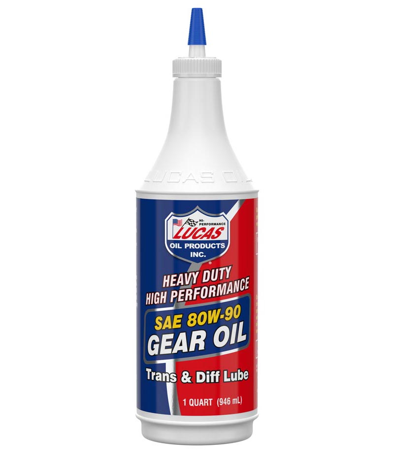 Lucas Oil 10043 SAE 80W - 90 Heavy Duty Gear Oil - 1 Quart - Expert Power Wash