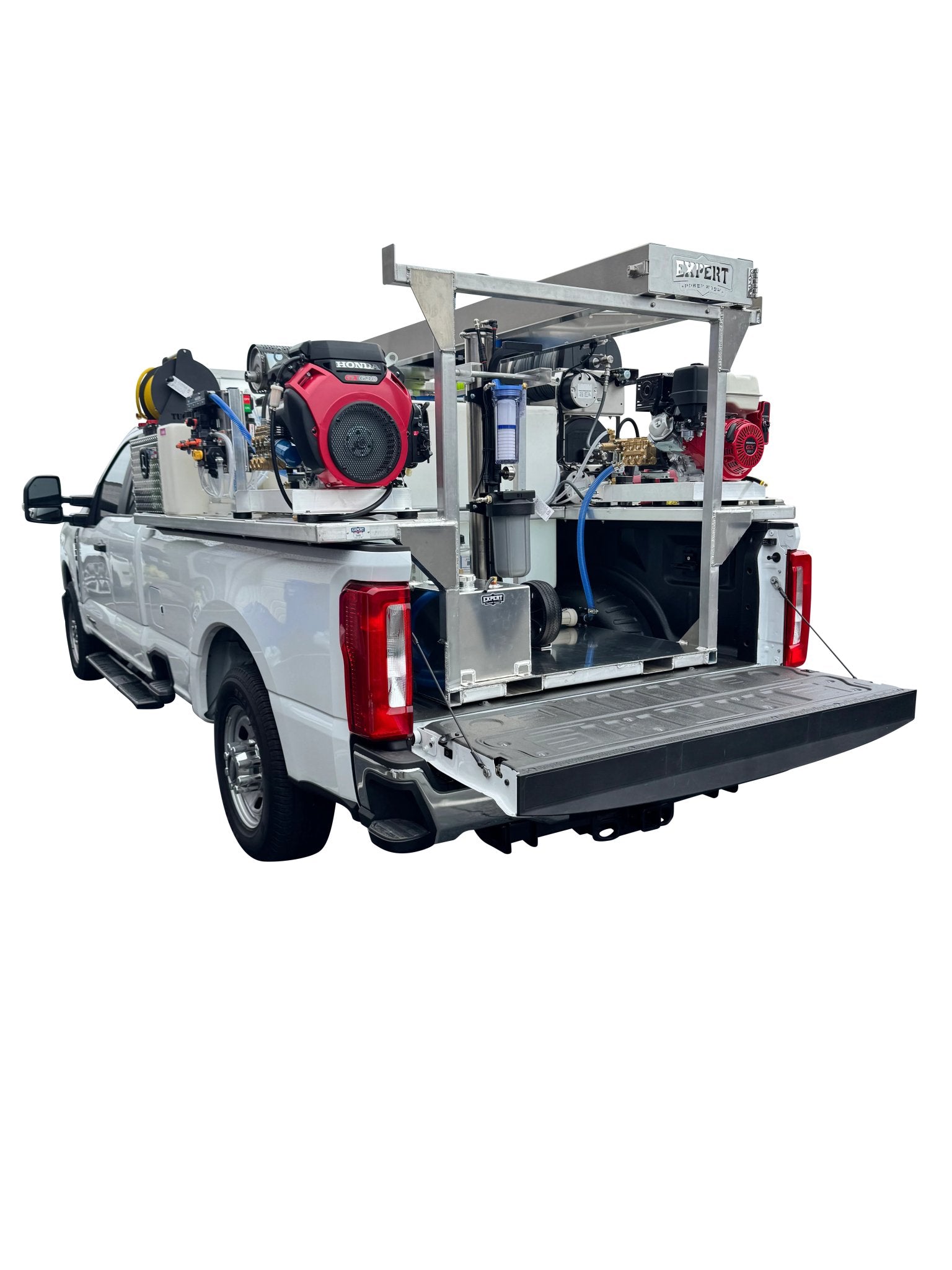 Max Flow Pressure Washing Truck Skid Setup - Alex's Skid - Pressure Washing Skids