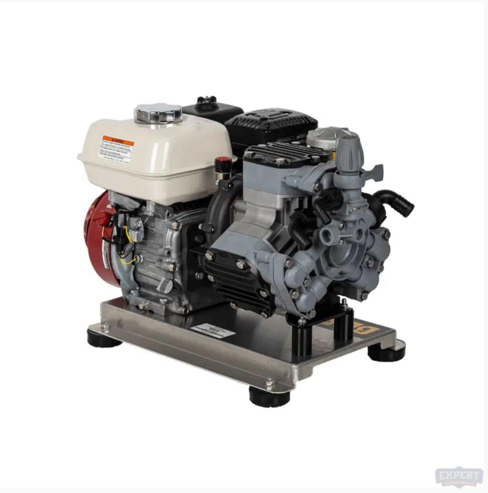 P40 Honda GX200 Engine and Comet Diaphragm Pump Gas Soft Wash System 1