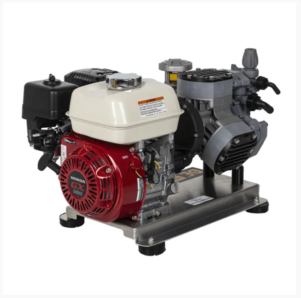 P40 Honda GX200 Engine and Comet Diaphragm Pump Gas Soft Wash System 1