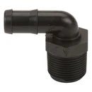 Polypropylene 90° Elbow, MPT X HB, 1/4" - 3" Sizes - Pressure Washing Skids