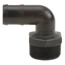 Polypropylene 90° Elbow, MPT X HB, 1/4" - 3" Sizes - Pressure Washing Skids