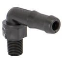 Polypropylene 90° Elbow, MPT X HB, 1/4" - 3" Sizes - Pressure Washing Skids