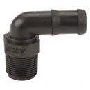 Polypropylene 90° Elbow, MPT X HB, 1/4" - 3" Sizes - Pressure Washing Skids