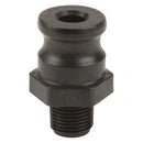 Polypropylene Camlock Male Adapters, 1/2" - 1" Sizes - Pressure Washing Skids