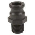 Polypropylene Camlock Male Adapters, 1/2