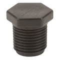 Polypropylene Plug MPT, 1/4