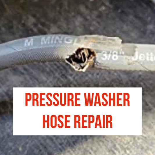 Pressure Washer Hose Repair ( Per Side ) - In Store Only - Pressure Washing Skids