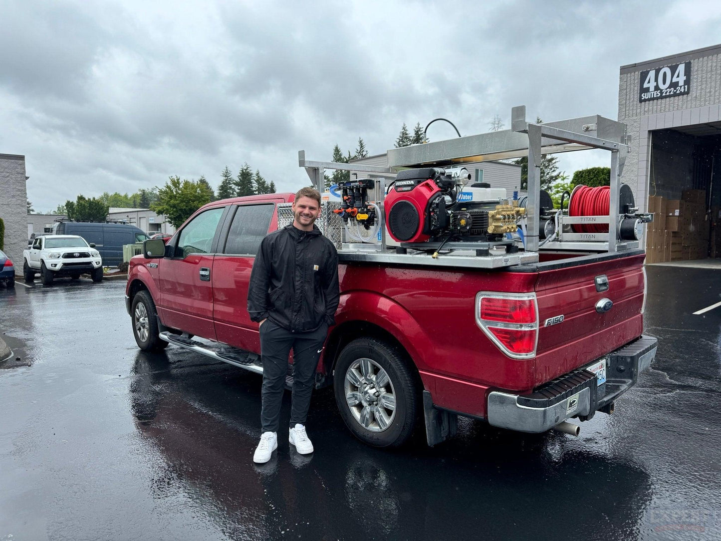 Pressure Washing and Soft Wash Truck Skid- The Workhorse - Pressure Washing Skids