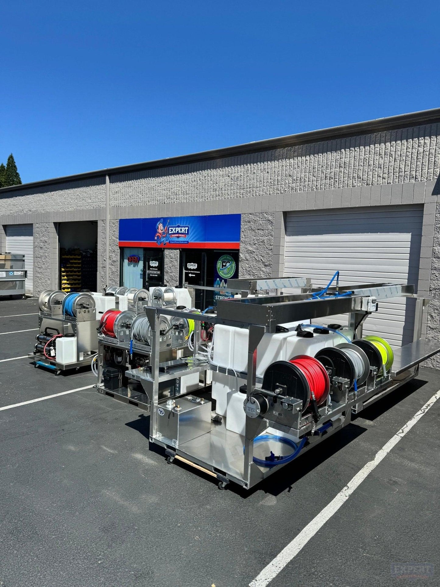 Pressure Washing and Soft Wash Truck Skid - The Workhorse - Pressure Washing Skids