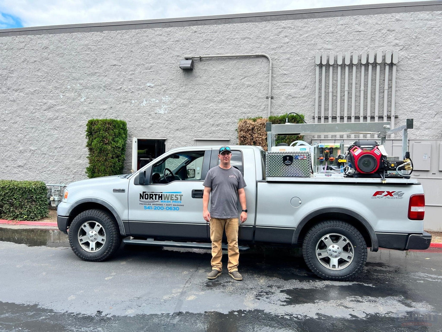 Pressure Washing and Soft Wash Truck Skid- The Workhorse - Pressure Washing Skids