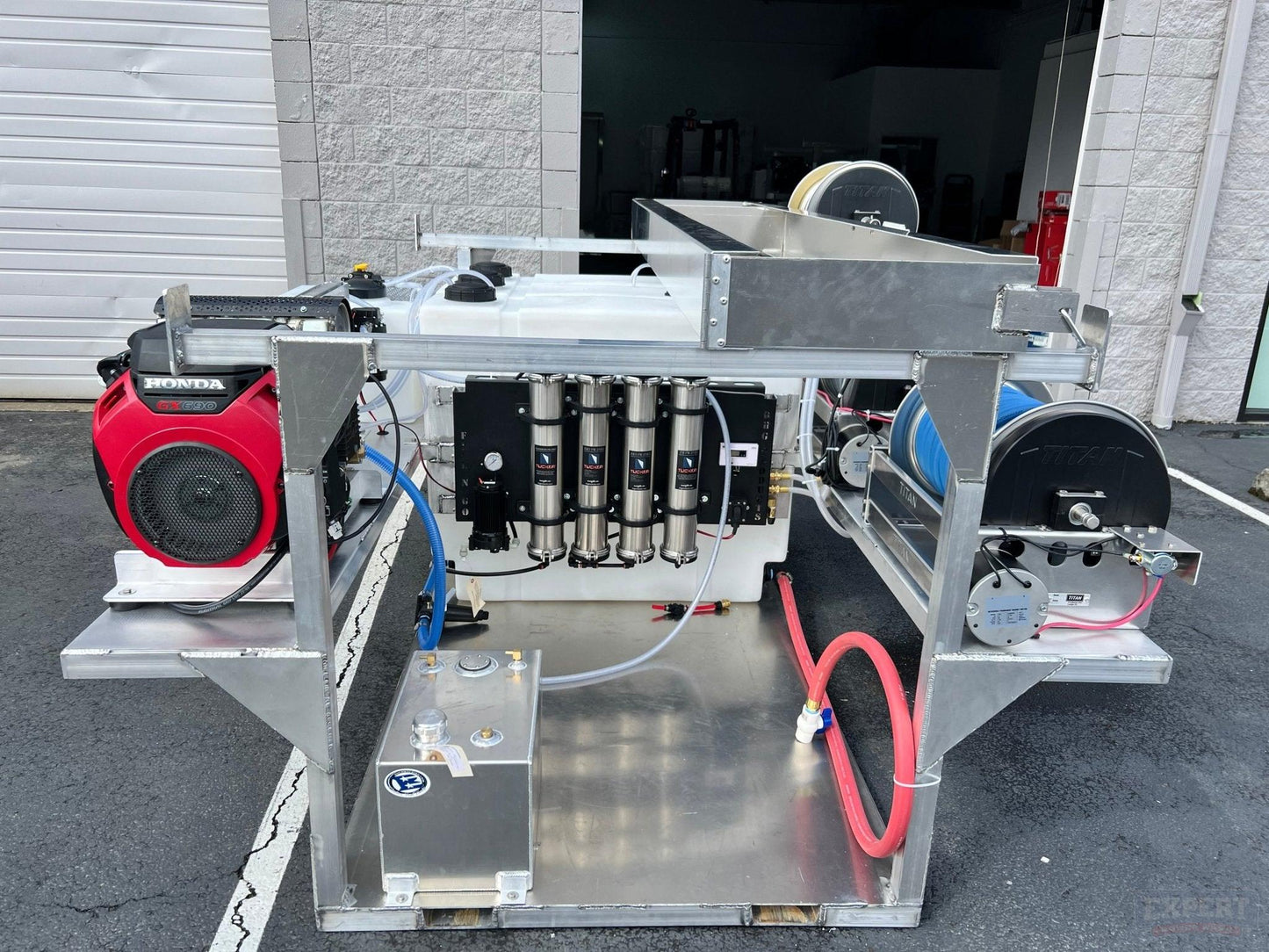 Pressure Washing and Soft Wash Truck Skid- The Workhorse - Pressure Washing Skids