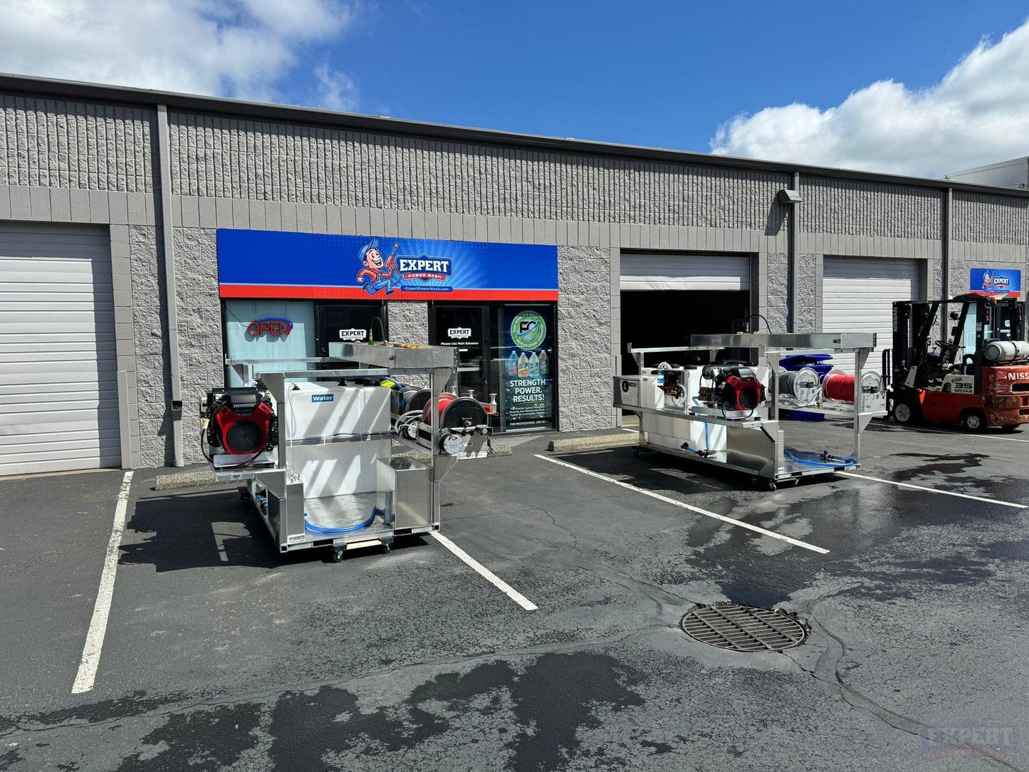 Pressure Washing and Soft Wash Truck Skid- The Workhorse - Pressure Washing Skids