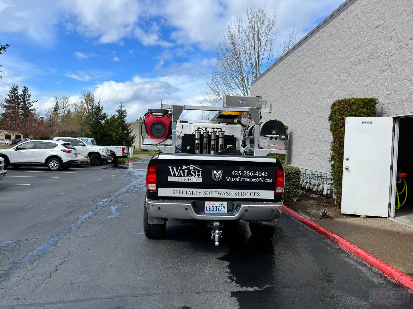 Pressure Washing and Soft Wash Truck Skid- The Workhorse - Pressure Washing Skids