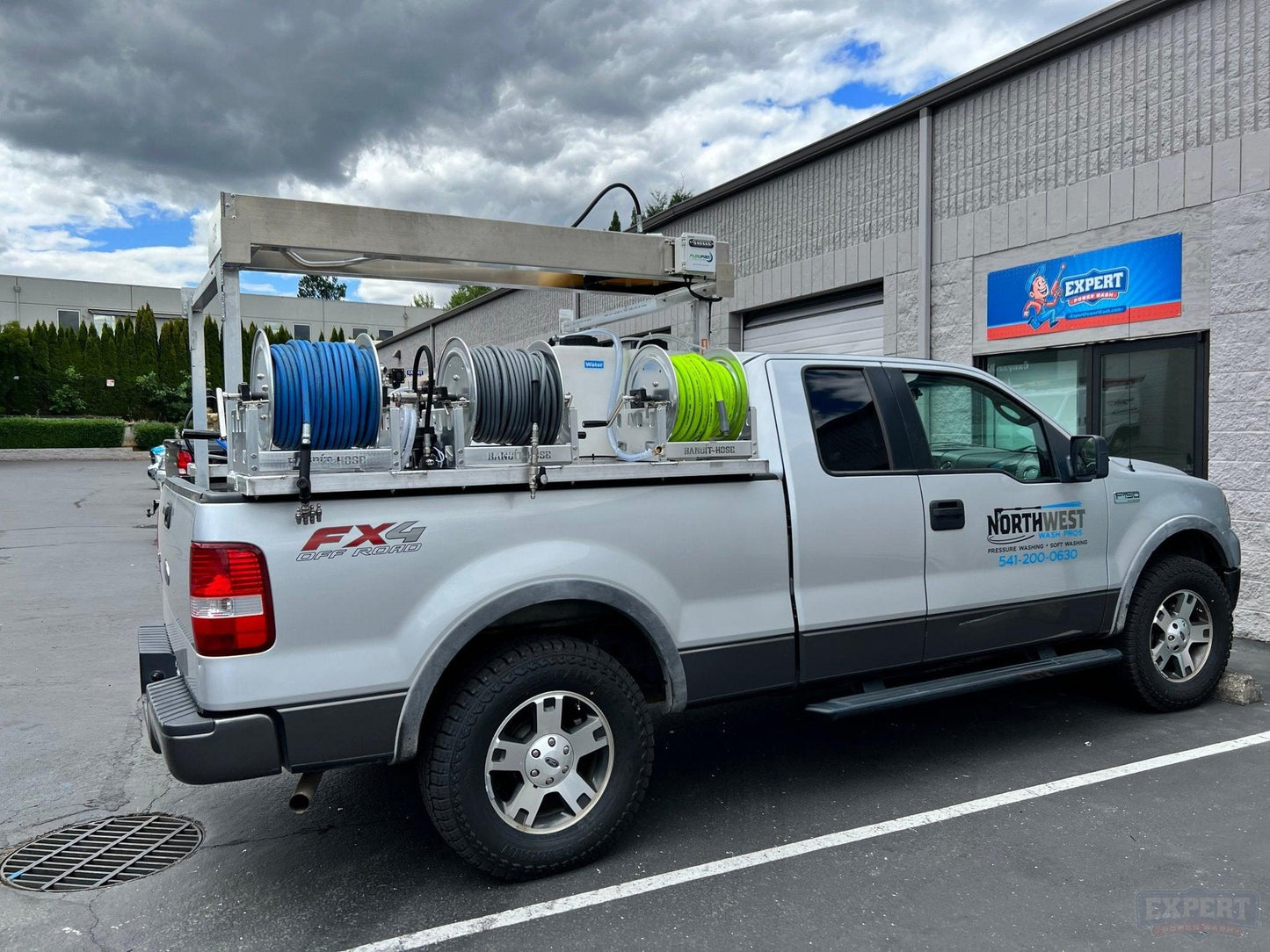 Pressure Washing and Soft Wash Truck Skid- The Workhorse - Pressure Washing Skids