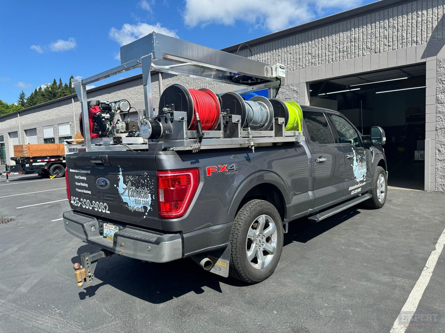 Pressure Washing and Soft Wash Truck Skid- The Workhorse - Pressure Washing Skids