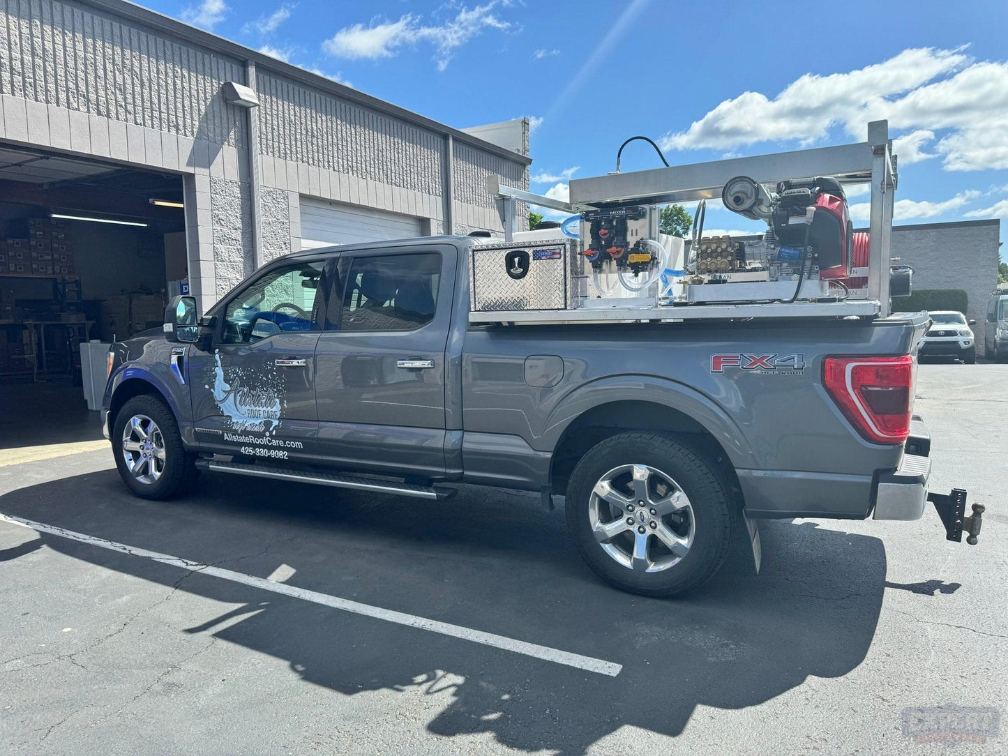 Pressure Washing and Soft Wash Truck Skid- The Workhorse - Pressure Washing Skids