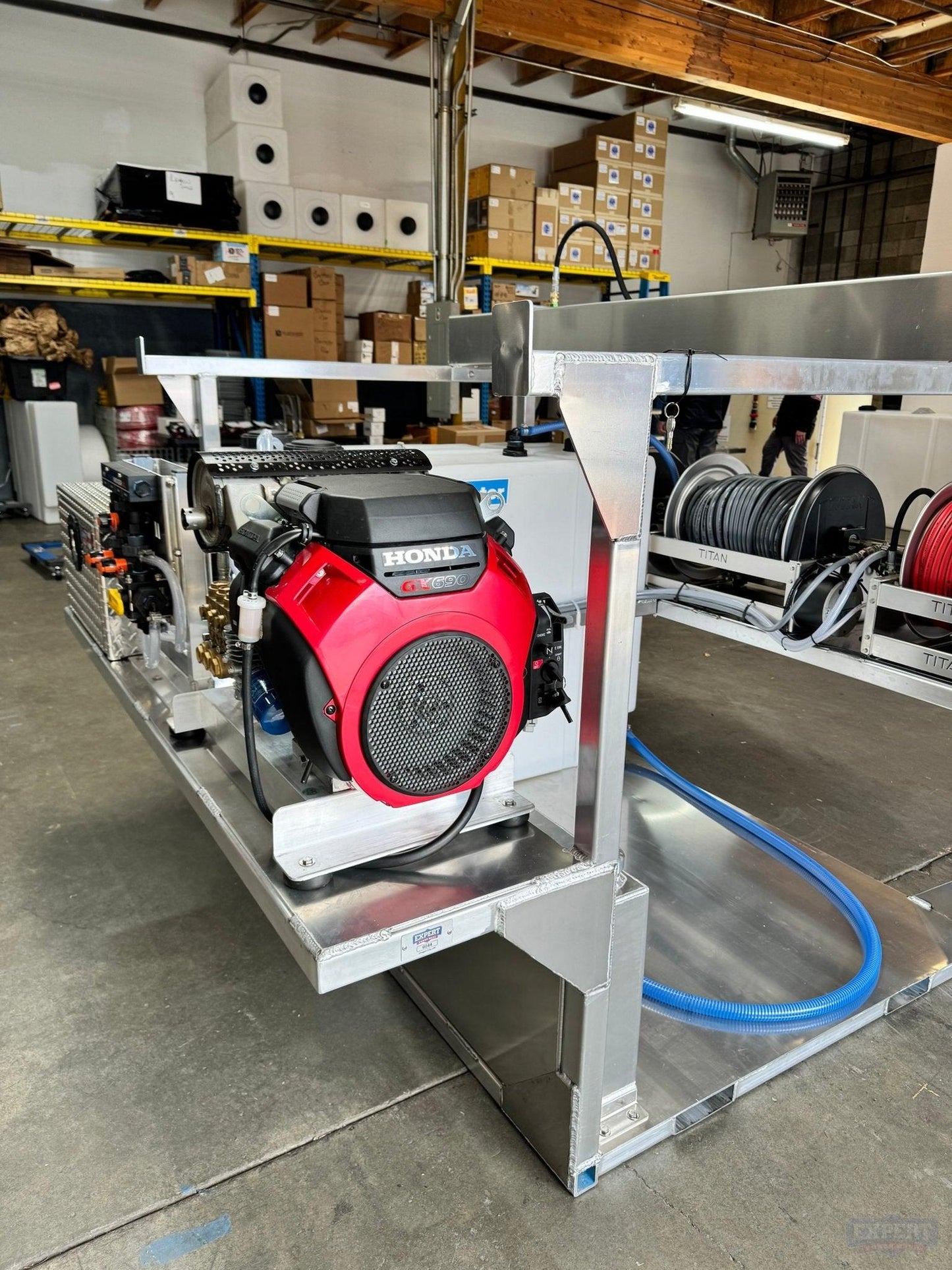 Pressure Washing and Soft Wash Truck Skid- The Workhorse - Pressure Washing Skids