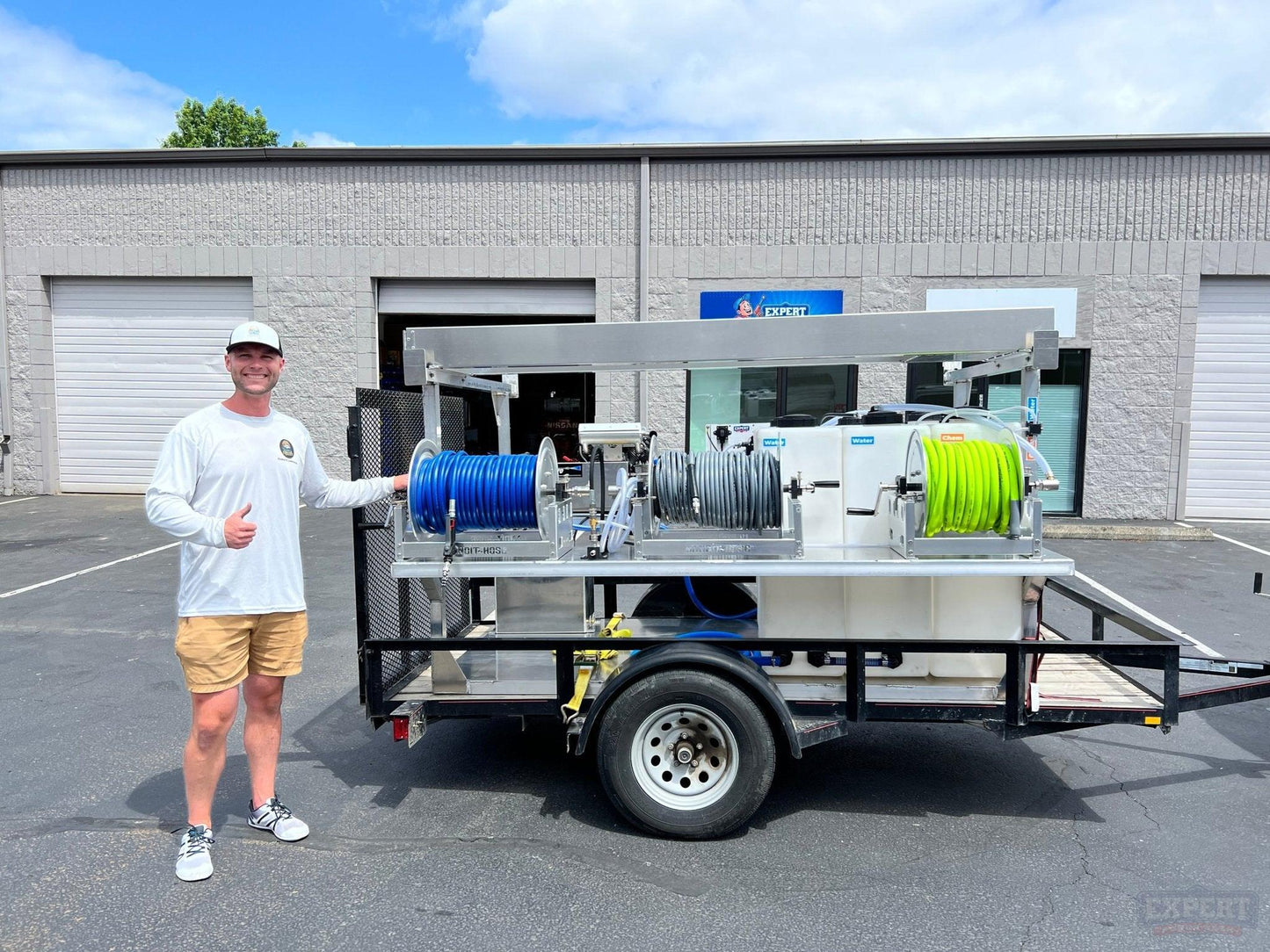 Pressure Washing and Soft Wash Truck Skid- The Workhorse - Pressure Washing Skids