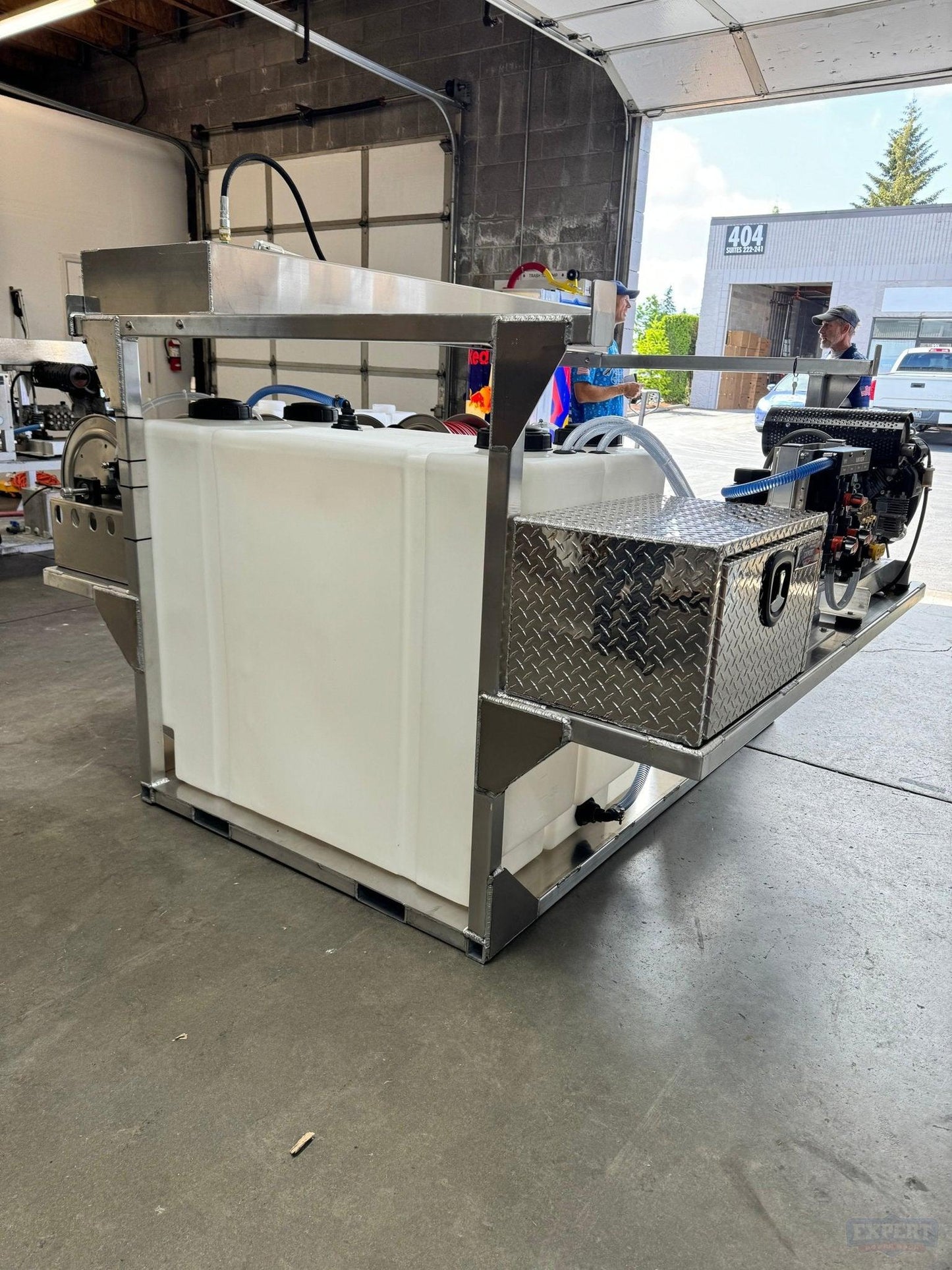 Pressure Washing and Soft Wash Truck Skid- The Workhorse - Pressure Washing Skids