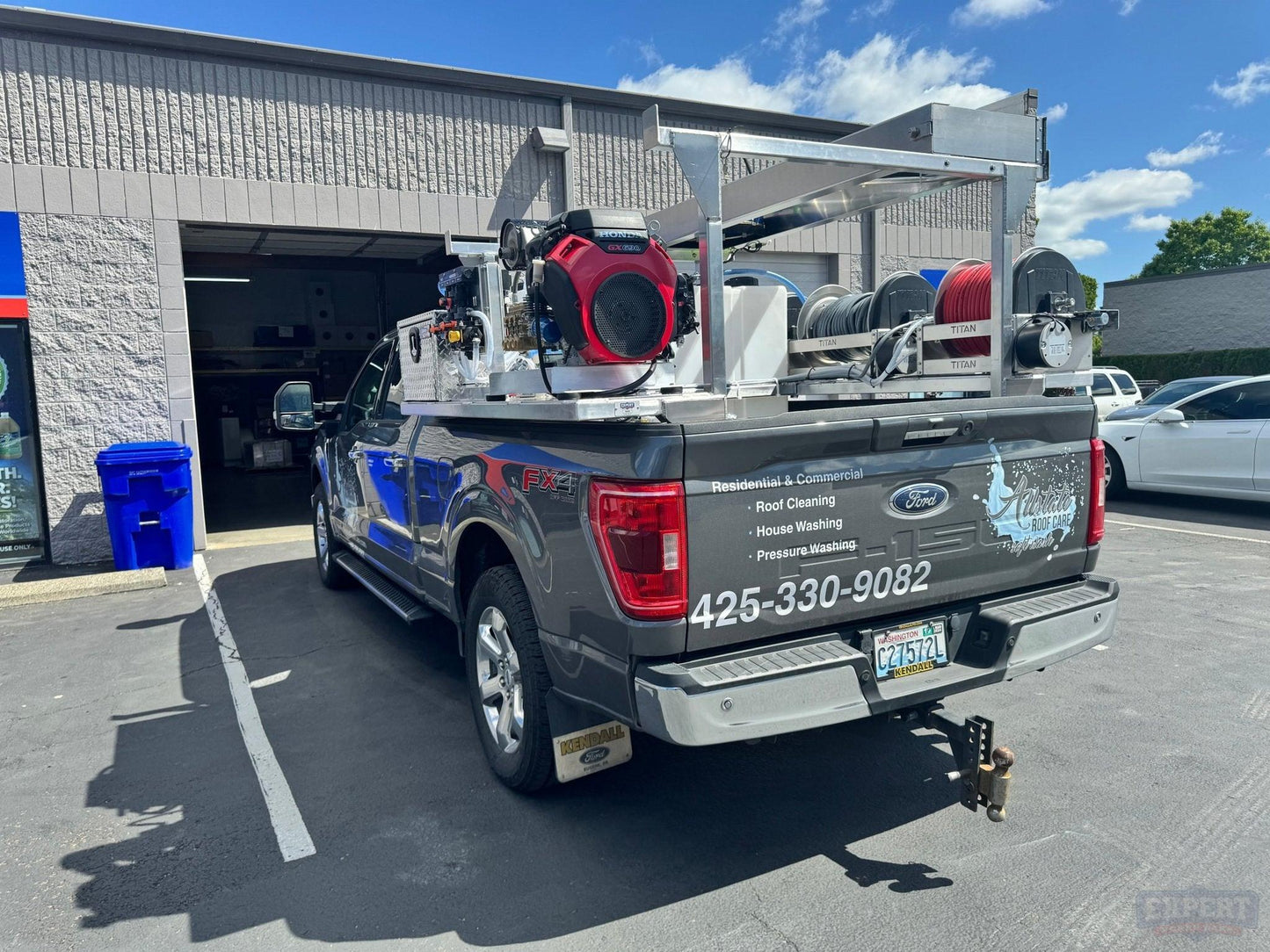 Pressure Washing and Soft Wash Truck Skid- The Workhorse - Pressure Washing Skids