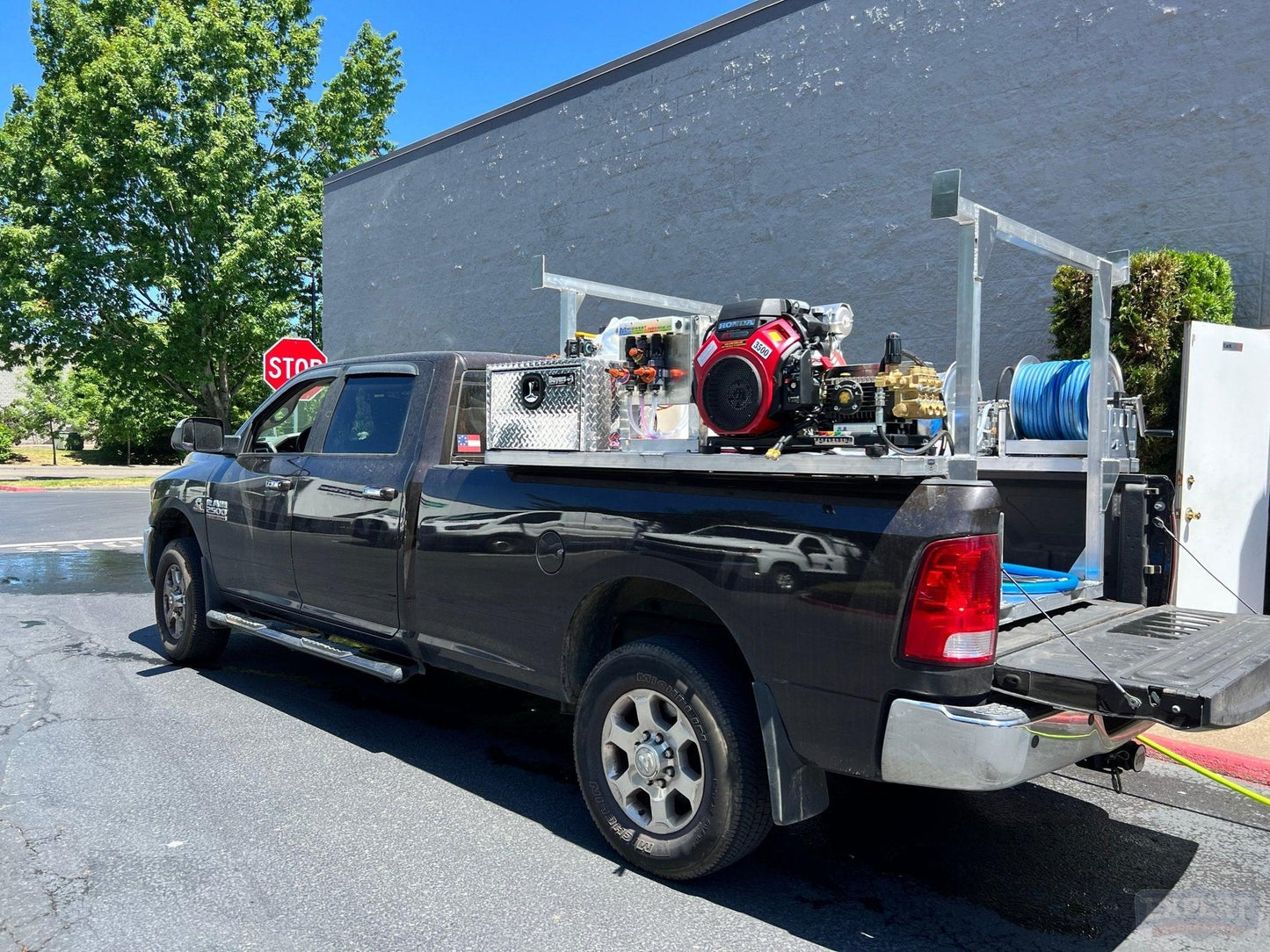 Pressure Washing and Soft Wash Truck Skid- The Workhorse - Pressure Washing Skids